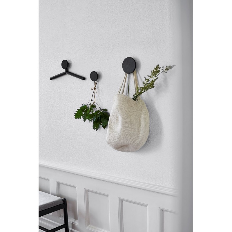 RO Memph Coat Rack Round Small Black